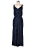 Ann Taylor LOFT Polka Dots Blue Jumpsuit Size 6 - photo 1