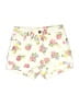 Bullhead Floral Ivory Shorts Size 5 - photo 1