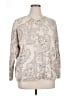 J.Jill Paisley Ivory Pullover Sweater Size XL - photo 1