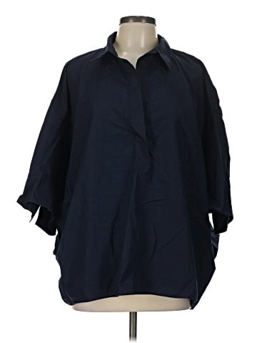 Banana Republic 3/4 Sleeve Button-Down Shirt (view 1)