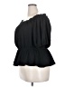 Arula Black Short Sleeve Blouse Size 2X - photo 5