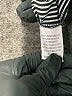 Notations Stripes Gray Long Sleeve Blouse Size XL - photo 8