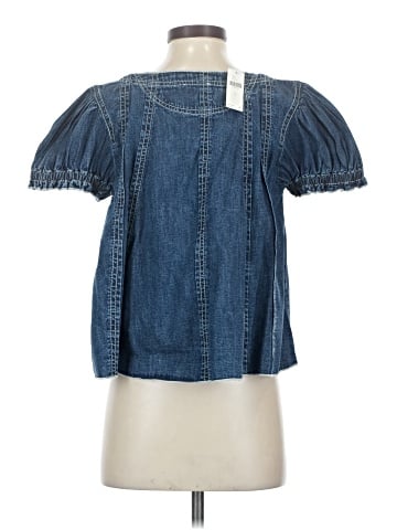 Pilcro Short Sleeve Blouse (view 2)