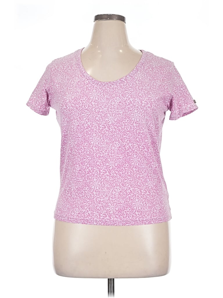 Pre-owned Columbia Active T-shirt In Pink