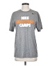 Nike 100% Polyester Gray Short Sleeve T-Shirt Size S - photo 1