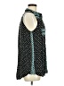 Akemi + Kin 100% Rayon Teal Sleeveless Button-Down Shirt Size M - photo 4