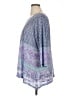Ruby Rd. Purple 3/4 Sleeve T-Shirt Size 1X - photo 5