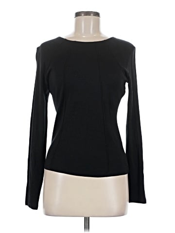 Carlisle Long Sleeve Silk Top (view 1)