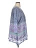 Ruby Rd. Purple 3/4 Sleeve T-Shirt Size 1X - photo 4