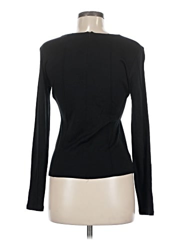 Carlisle Long Sleeve Silk Top (view 2)