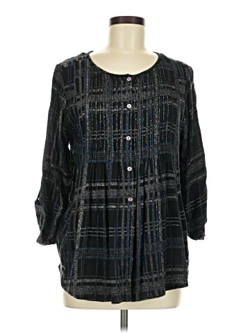 Soft Surroundings 3/4 Sleeve Blouse (view 1)