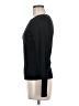 Carlisle Black Long Sleeve Silk Top Size M - photo 5