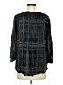 Soft Surroundings 100% Viscose Black 3/4 Sleeve Blouse Size M (petite) - photo 2