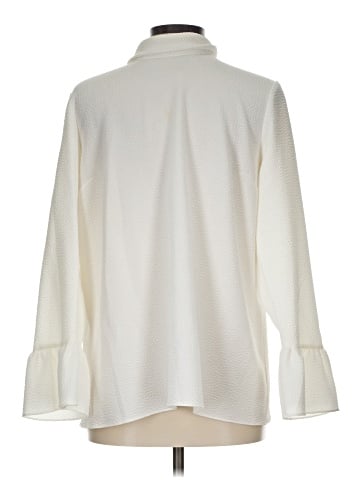 Ellen Tracy Long Sleeve Blouse (view 2)