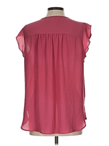 Ann Taylor LOFT Short Sleeve Blouse (view 2)