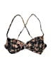 Maaji Floral Black Swimsuit Top Size M - photo 1