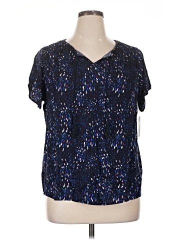 Evri Short Sleeve Blouse (view 1)