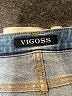 Vigoss Hearts Blue Jeans Size 28 waist - photo 7