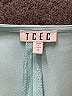 TCEC 100% Polyester Solid Teal Casual Dress Size S - photo 7