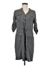 Walmart 100% Polyester Gray Casual Dress Size M - photo 1