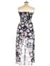 Venus 100% Polyester Paisley Blue Romper Size XL - photo 2