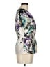 BCX 100% Polyester Purple Short Sleeve Blouse Size M - photo 4