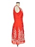 Antonio Melani 100% Polyester Orange Cocktail Dress Size 6 - photo 4