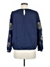 CeCe Blue 3/4 Sleeve Blouse Size M - photo 2