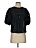 Unsubscribed Black 3/4 Sleeve Blouse Size XS - photo 1