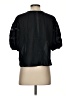 Unsubscribed Black 3/4 Sleeve Blouse Size XS - photo 2