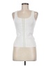 Armani Collezioni Ivory Tank Top Size 6 - photo 1
