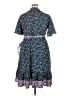ELOQUII 100% Polyester Blue Casual Dress Size 18 Plus - photo 2