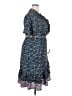 ELOQUII 100% Polyester Blue Casual Dress Size 18 Plus - photo 4