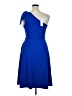 Banana Republic Solid Blue Cocktail Dress Size 14 - photo 2