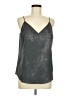 Express Outlet 100% Polyester Gray Sleeveless Blouse Size M - photo 1