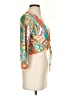 Mare Blu Orange Long Sleeve Blouse Size S - photo 4