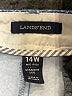 Lands' End Paisley Blue Casual Pants Size 14 - photo 7