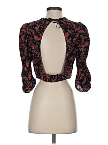 Free People 3/4 Sleeve Blouse (view 2)