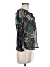 MICHAEL Michael Kors Teal 3/4 Sleeve Blouse Size MP/PL - photo 4