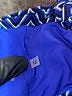 Unbranded Chevron-herringbone Blue Swimsuit Bottoms Size 12 - photo 4