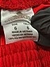 Adidas 100% Polyester Red Athletic Shorts Size 6 - photo 3