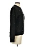 H&M 100% Cotton Polka Dots Black Pullover Sweater Size M (estimated) - photo 4