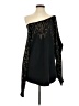 Cactus + Pearl Black Pullover Sweater Size M - photo 1