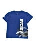 Adidas 100% Polyester Blue Short Sleeve T-Shirt 18-24 MO / 24 MO - photo 1