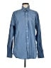 Vineyard Vines 100% Cotton Checkered-gingham Blue Long Sleeve Button-Down Shirt Size M - photo 1