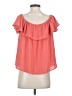 Maeve 100% Polyester Pink Short Sleeve Top Size S - photo 2