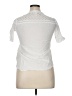 Assorted Brands White Short Sleeve Blouse Size XL - photo 2