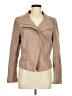 White House Black Market 100% Leather Tan Leather Jacket Size M - photo 1