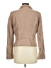 White House Black Market 100% Leather Tan Leather Jacket Size M - photo 2