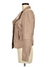 White House Black Market 100% Leather Tan Leather Jacket Size M - photo 5